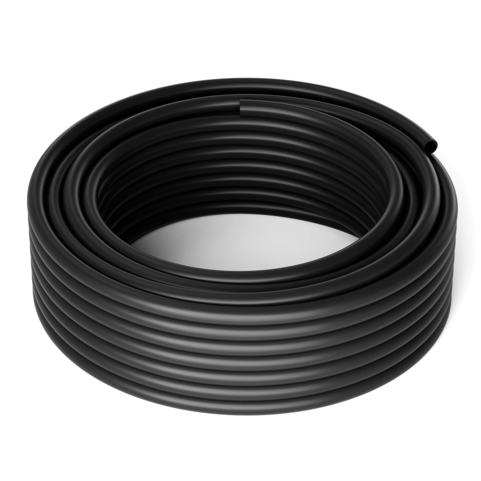 1/2 Inch Blank Drip Irrigation Tubing, 60FT Distribution Hose for Garden, Greenhouse & Raised Beds, Flexible UV-Resistant Watering Line for Drip Irrigation Systems