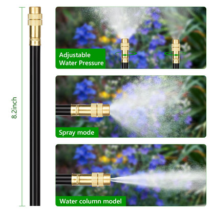 HEKIWAY - 80Ft Drip Irrigation System for Garden