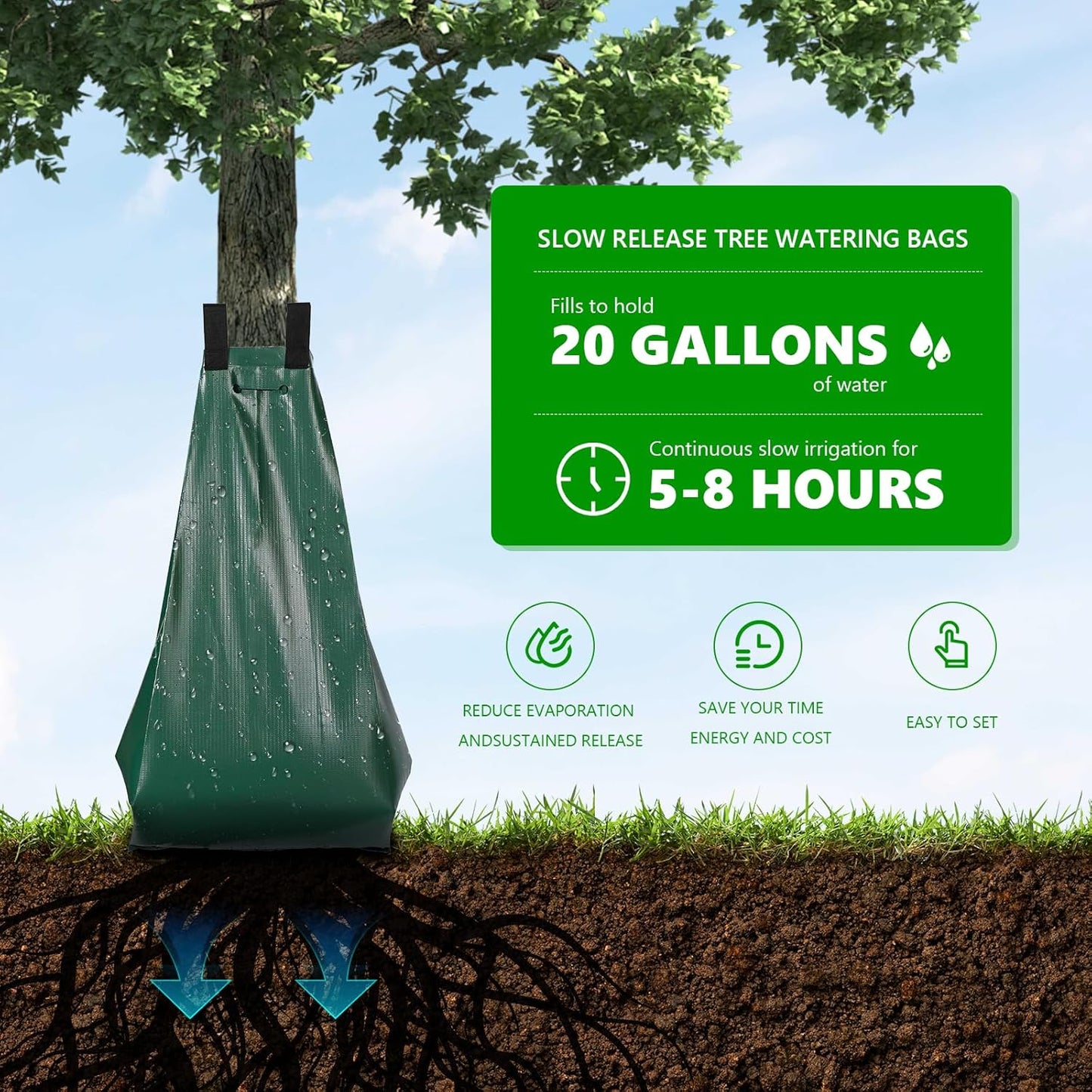 HEKIWAY - Tree Watering Bags