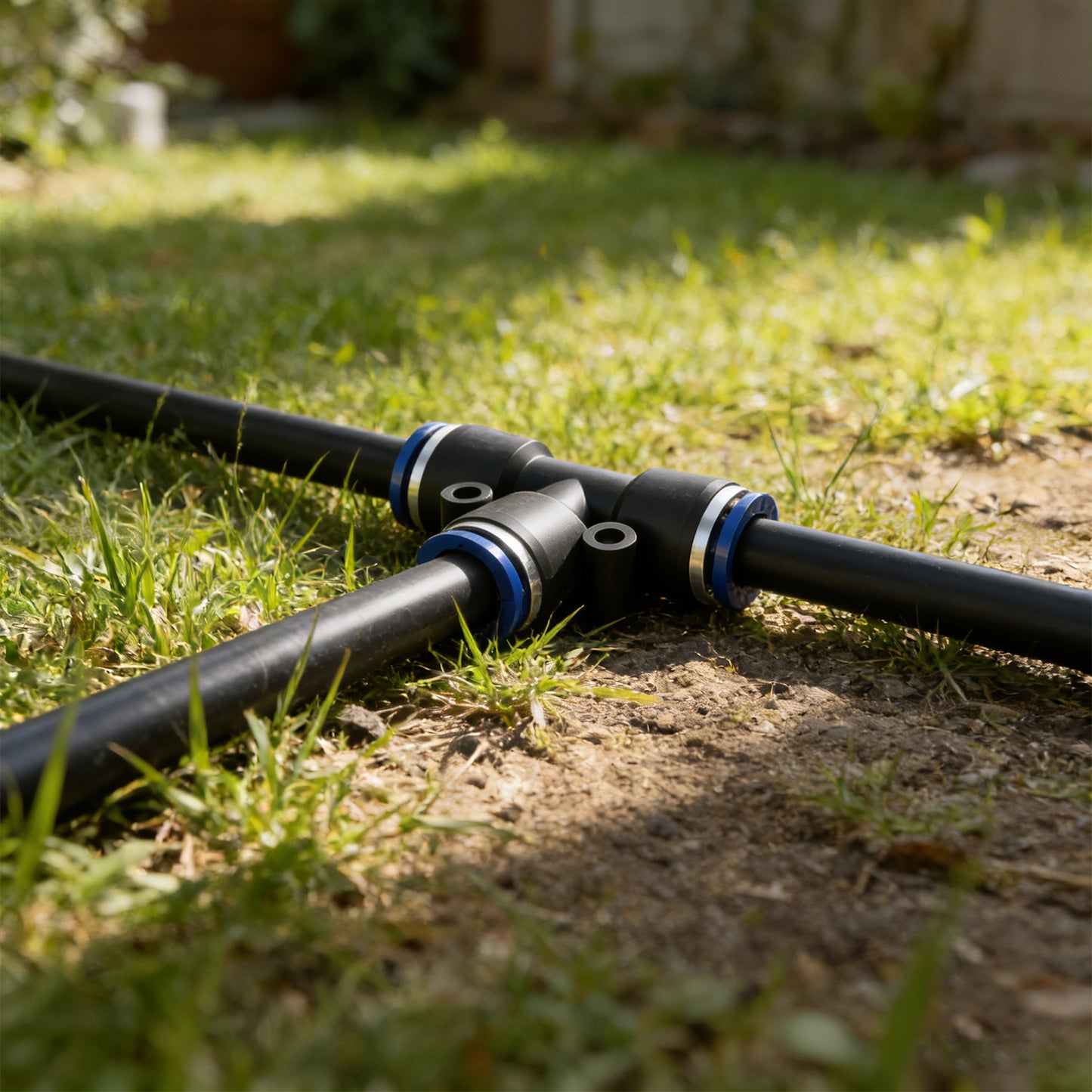 HEKIWAY - 5/16 Inch Drip Irrigation Tee Connectors