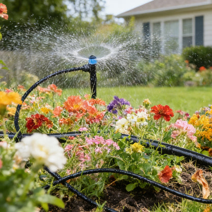 HEKIWAY - 1/4 Inch Adjustable Drip Irrigation Emitters